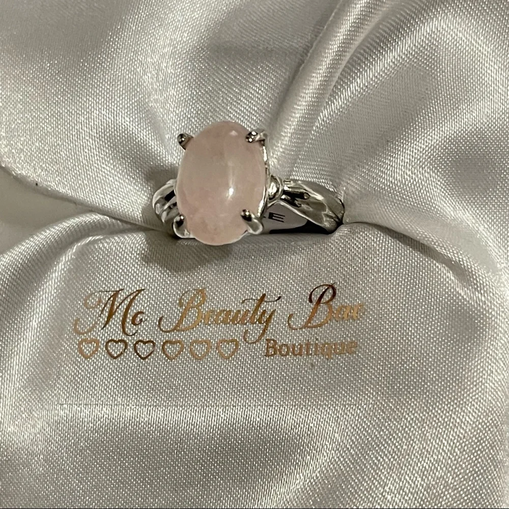 Rose Quartz Ring - Picture 2 of 5